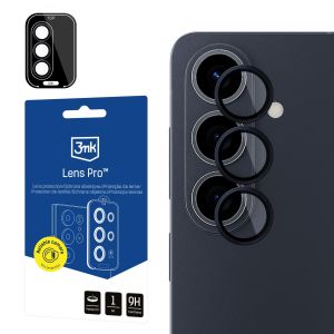 Tvrdené sklo na objektív fotoaparátu pre Samsung Galaxy S26+ 3mk Lens Protection Pro Black