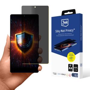 Fólia na súkromie pre Samsung Galaxy S25 Ultra - 3mk Silky Matt Privacy
