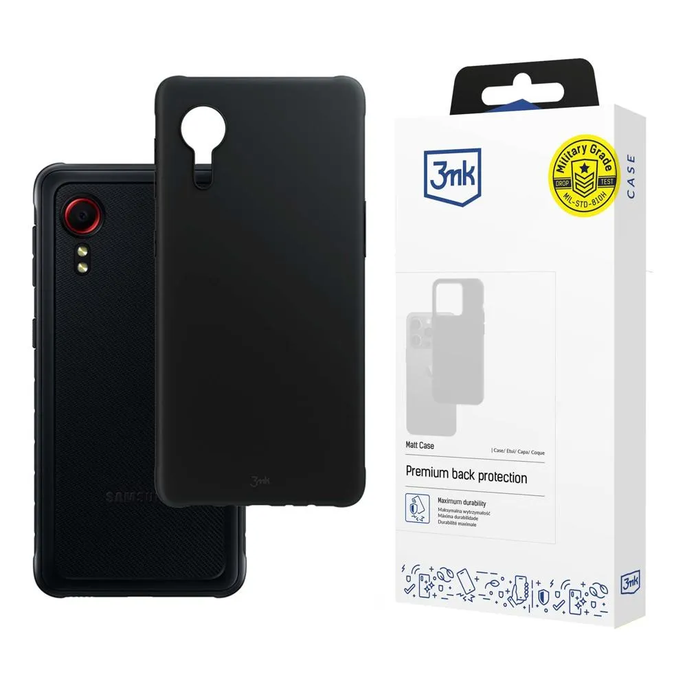 Puzdro na Samsung Galaxy Xcover 5 - 3mk Matt Case Black