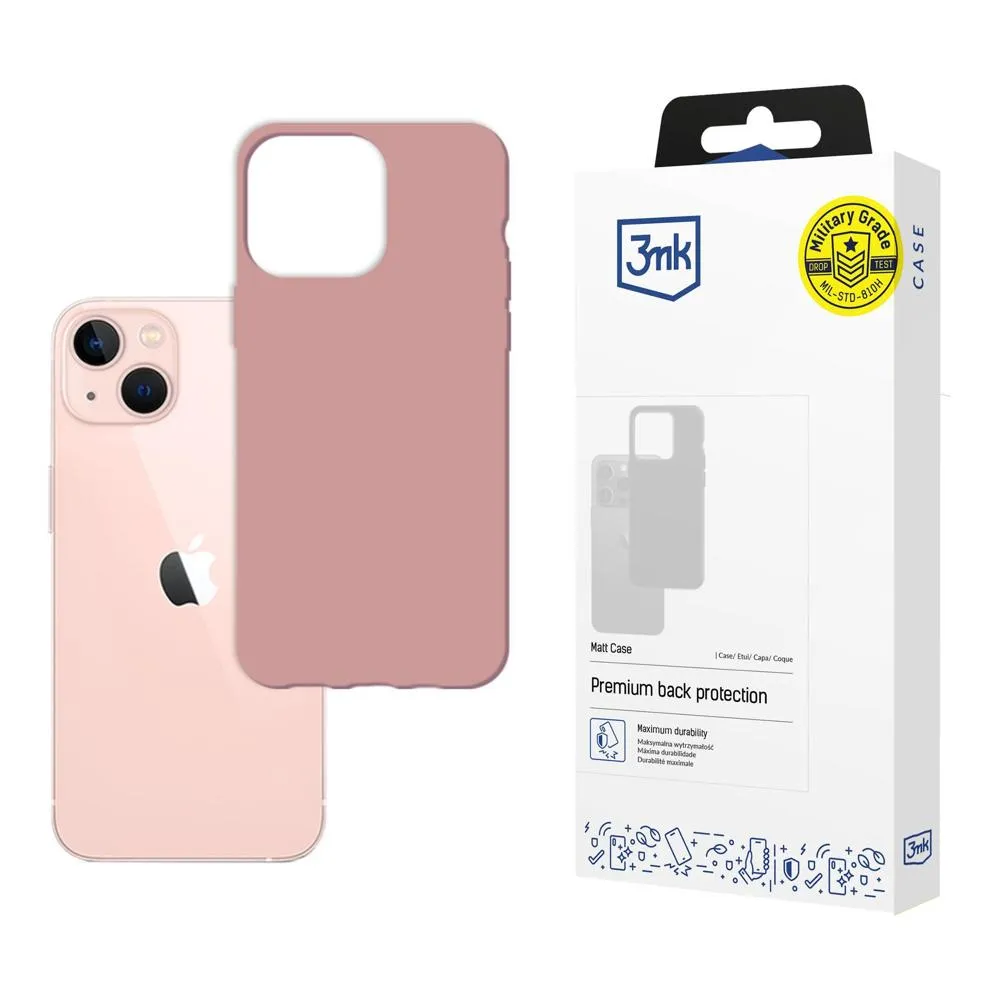 Puzdro na Apple iPhone 14 Plus - 3mk Matt Case Lychee