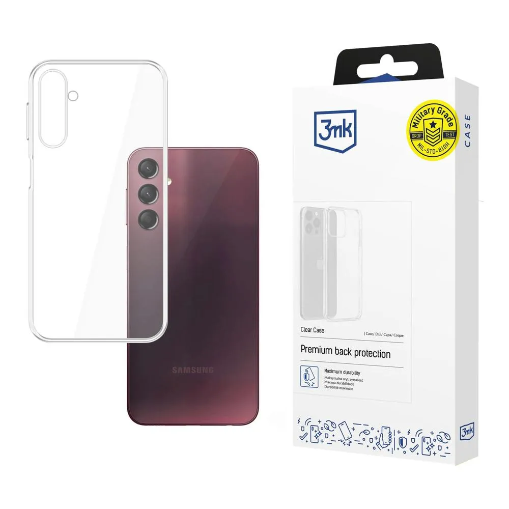 Puzdro na Samsung Galaxy A24 4G - 3mk Clear Case