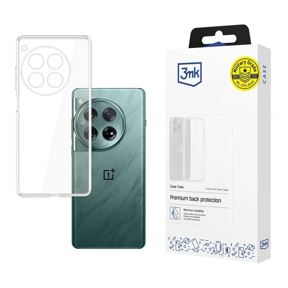 Puzdro na OnePlus 12 - 3mk Clear Case
