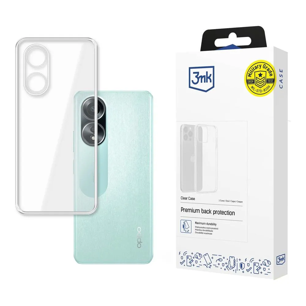 Puzdro na Oppo A58 4G - 3mk Clear Case