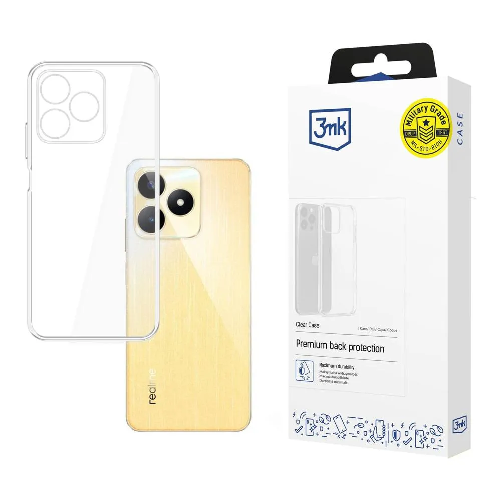 Puzdro na Realme C53 - 3mk Clear Case