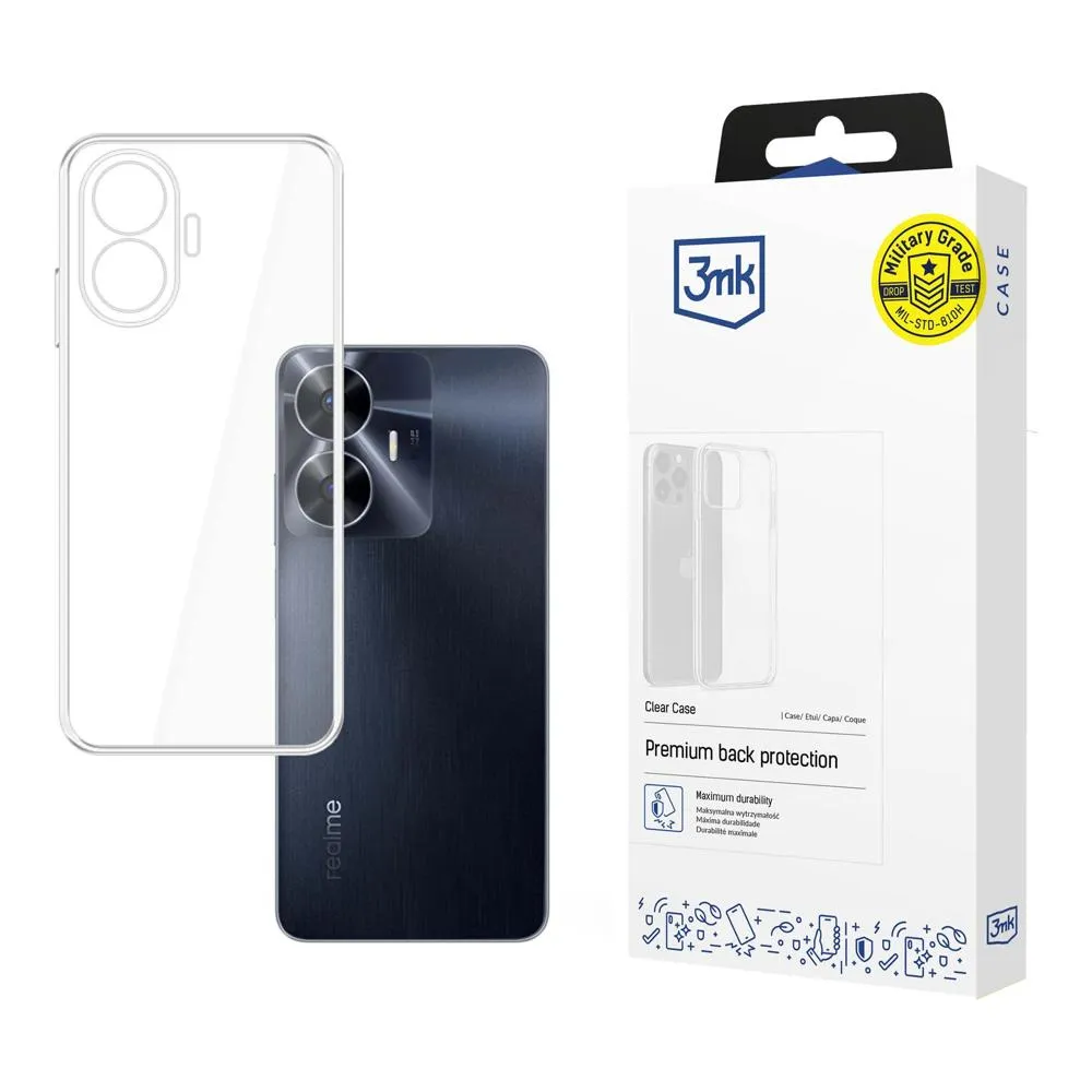 Puzdro na Realme C55 - 3mk Clear Case