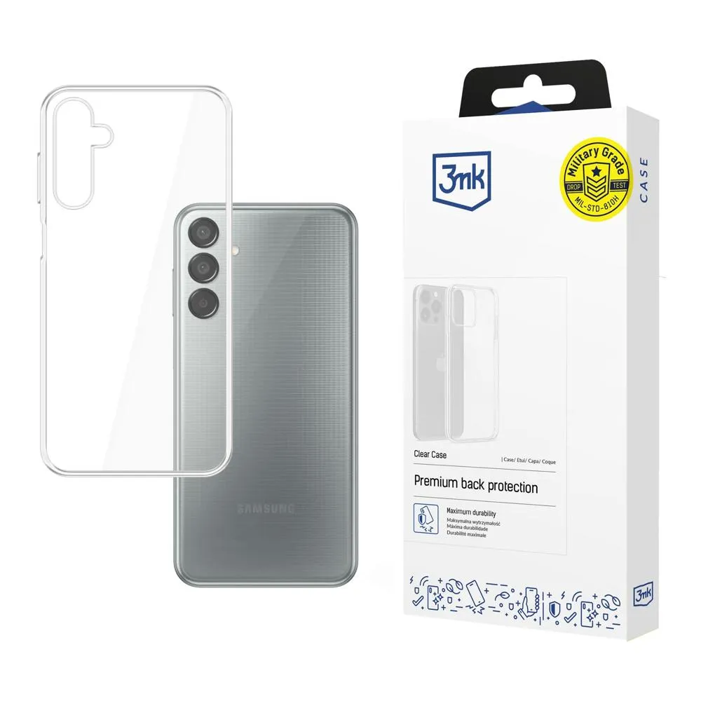 Puzdro na Samsung Galaxy M15 5G - 3mk Clear Case