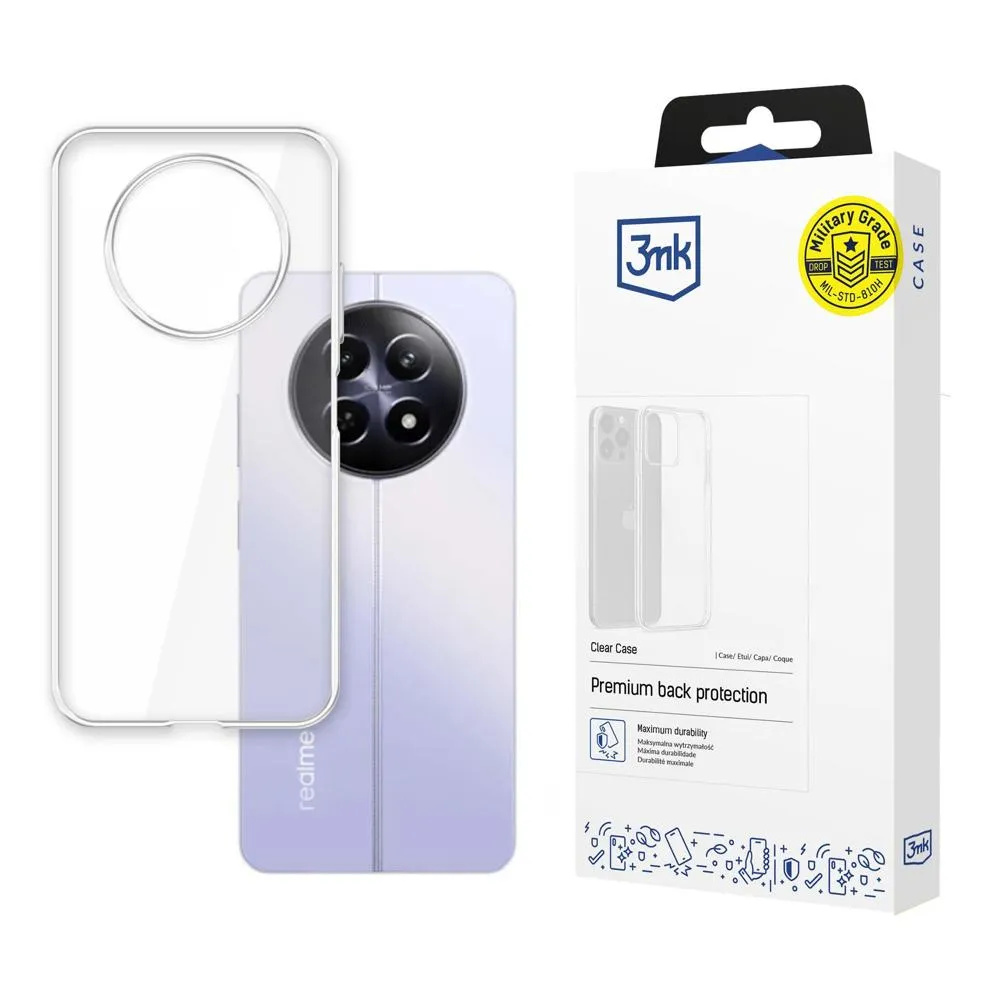 Puzdro na Realme 12 5G/12X 5G - 3mk Clear Case