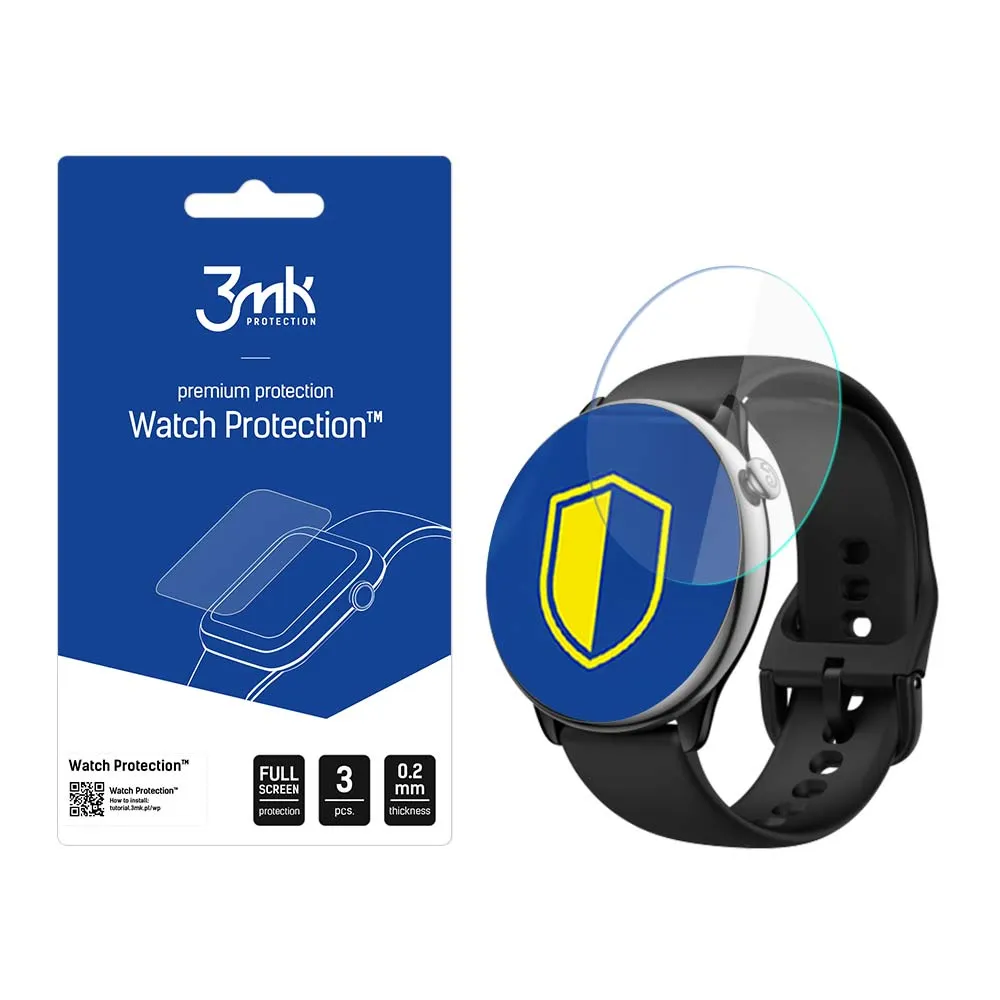 Ochranná fólia na displej smart hodiniek Amazfit GTR Mini - 3mk Watch Protection