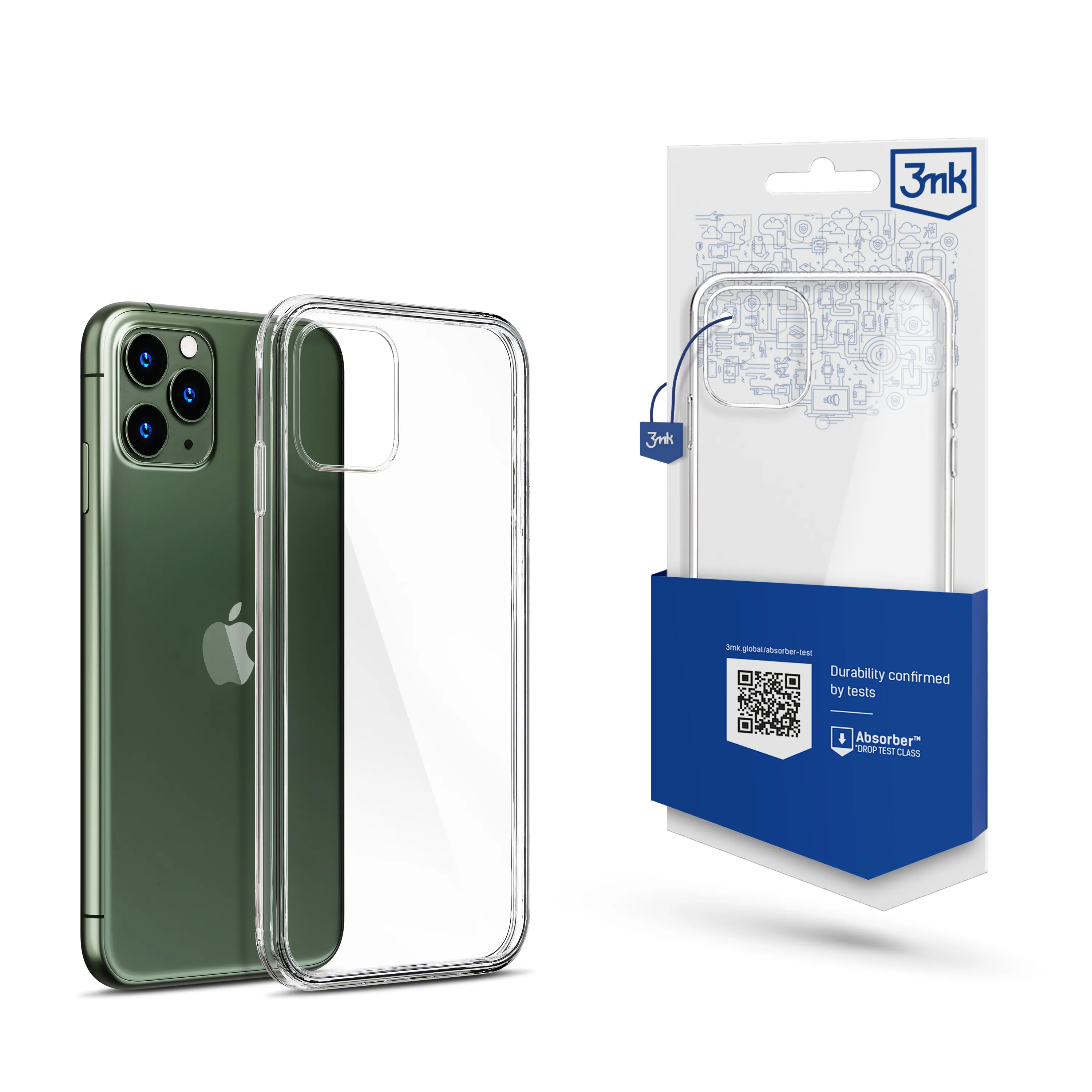Puzdro na Apple iPhone 11 Pro - 3mk Clear Case