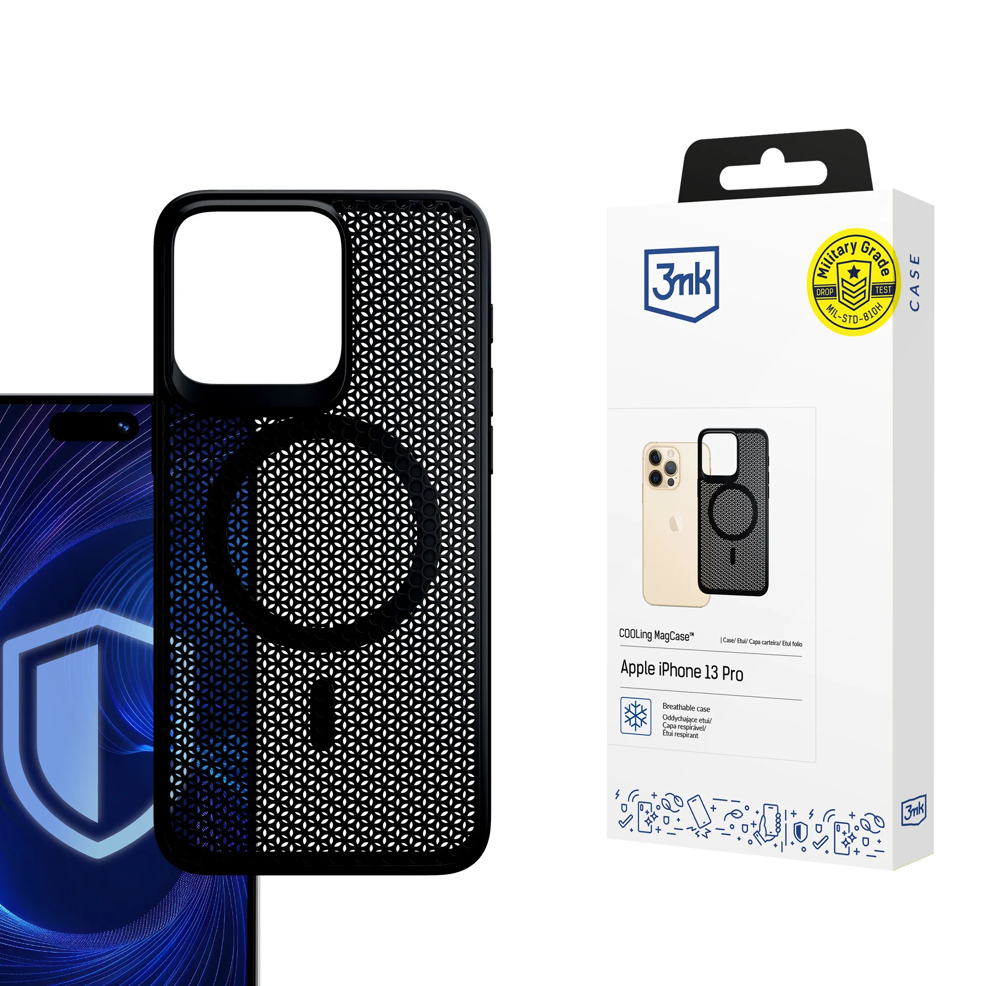 Puzdro pre Apple iPhone 13 Pro - 3mk COOLing MagCase