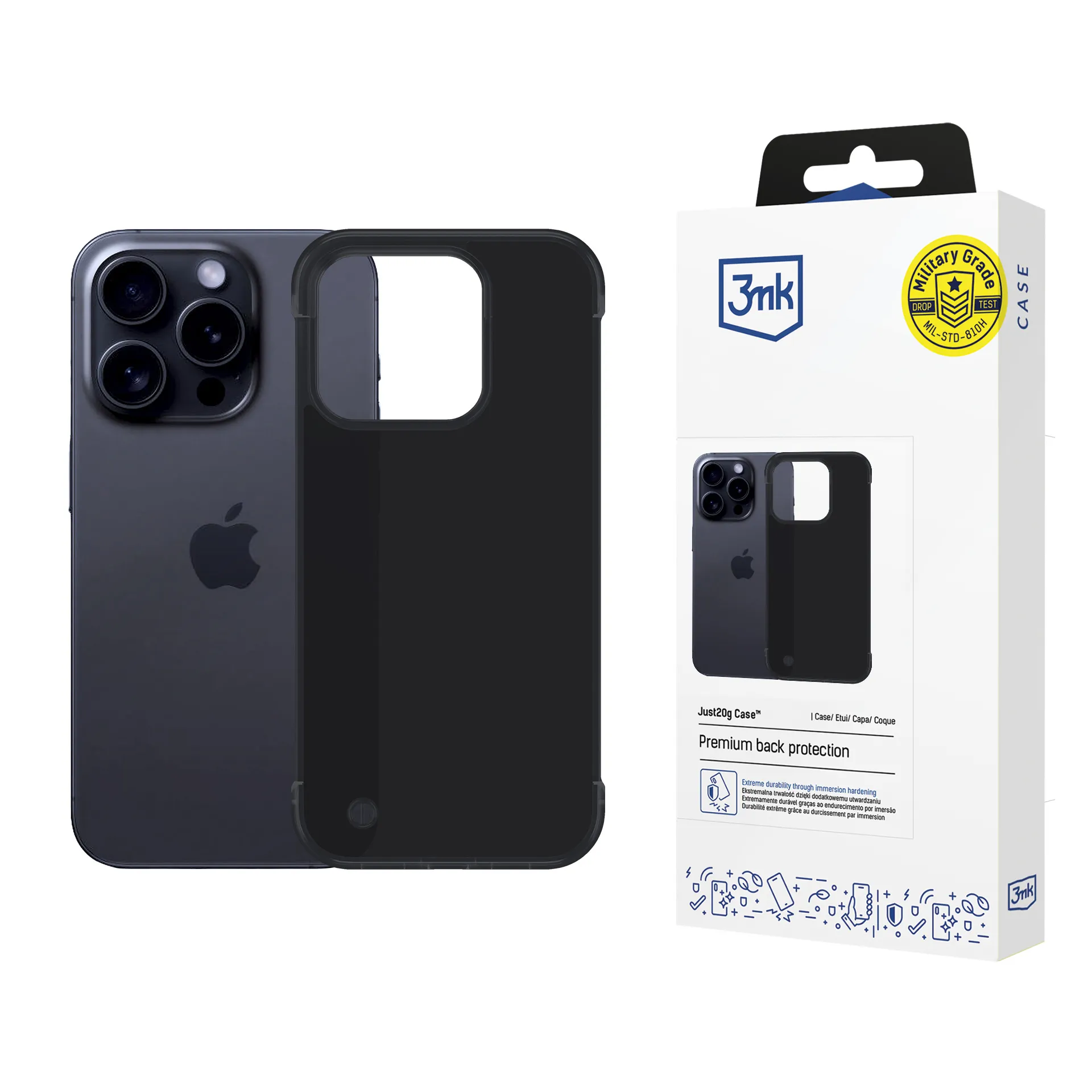 Ultratenké púzdro na Apple iPhone 13 Pro Max - 3mk Just20g Matt Case
