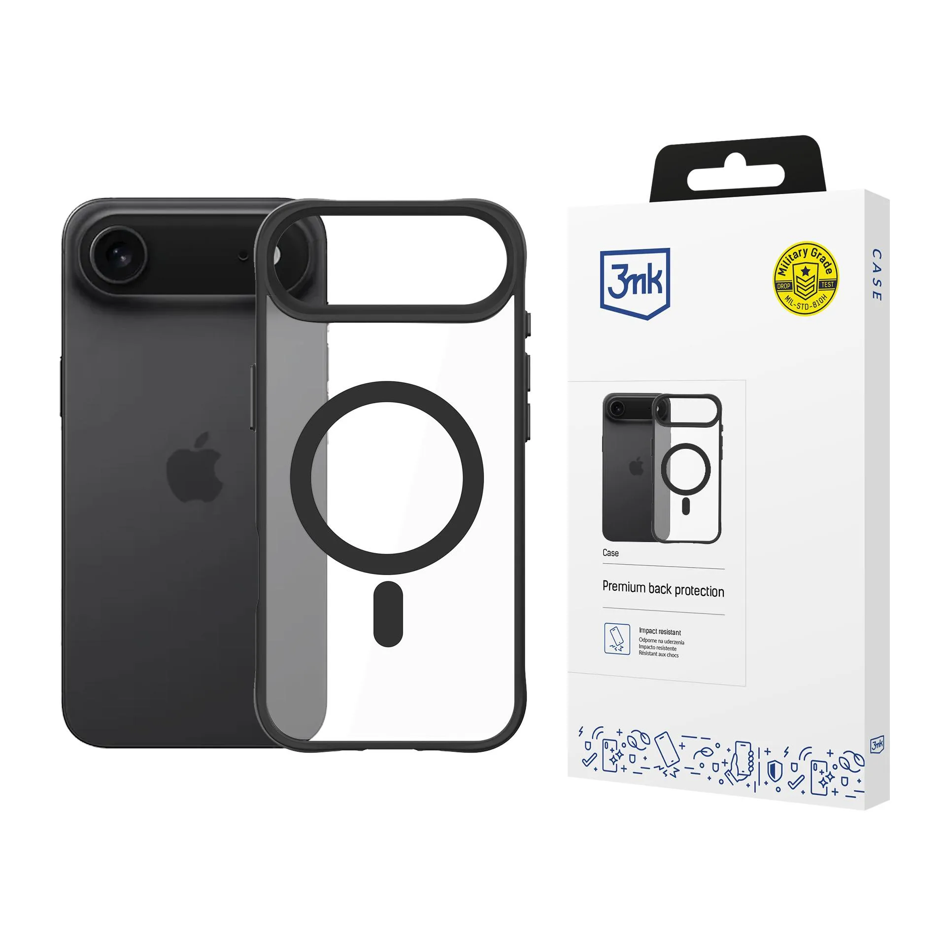 Puzdro na Apple iPhone 17 Air - 3mk Satin Armor MagCase