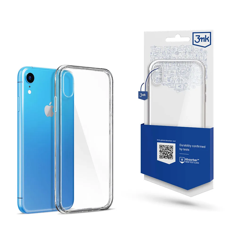 Puzdro na Apple iPhone Xr - 3mk Clear Case