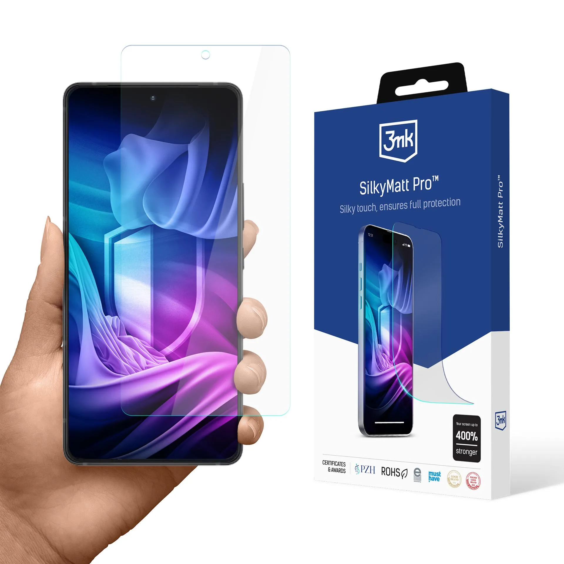 Matná fólia na Asus Zenfone 12 Ultra - 3mk SilkyMatt Pro