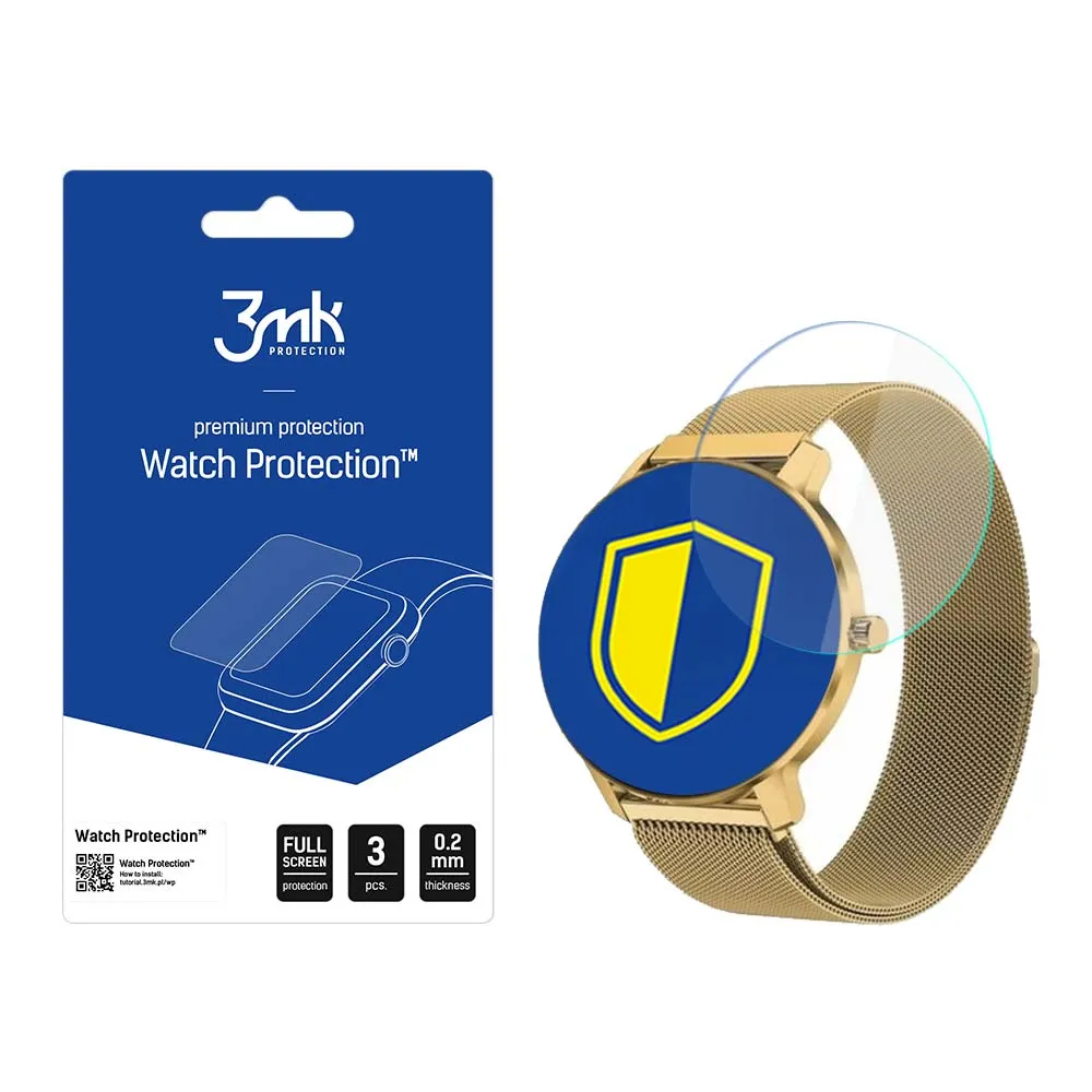 Ochranné sklo na displej smart hodinek Bemi ARI - 3mk Watch Protection