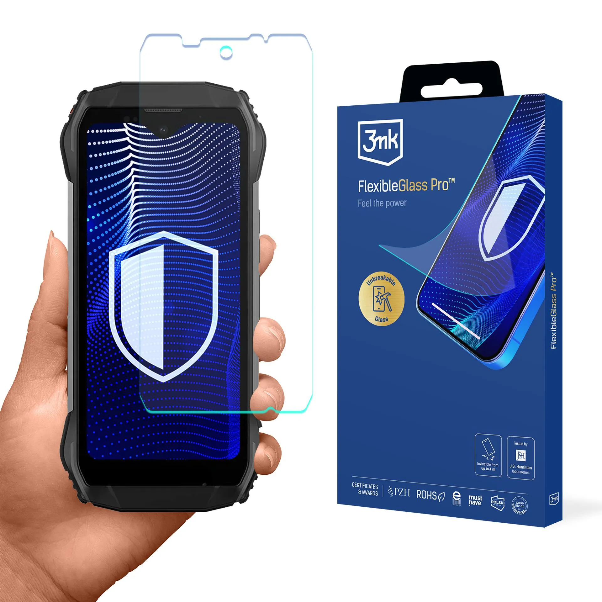 Nerozbitné sklo na Blackview N6000 - 3mk FlexibleGlass Pro