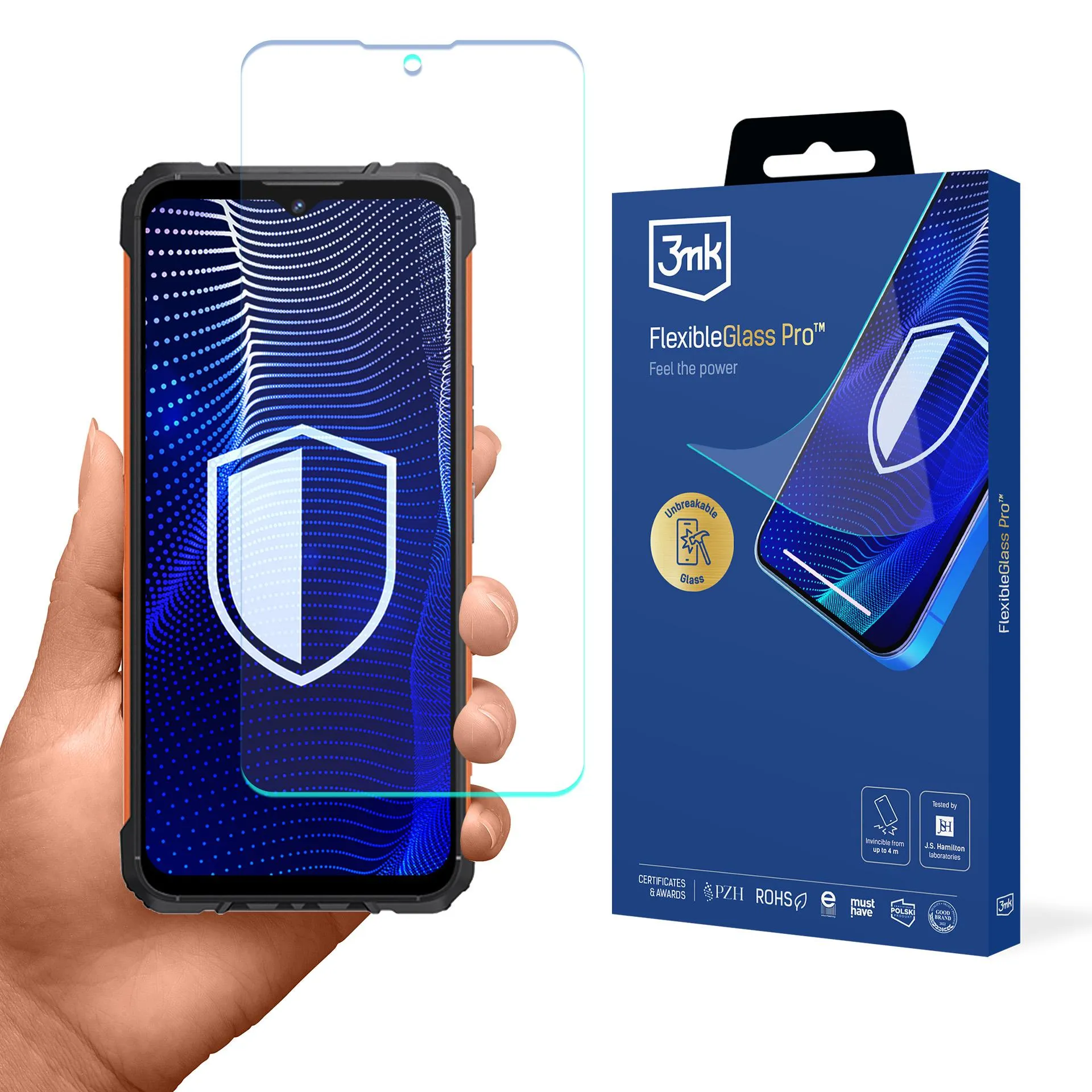 Nerozbitné sklo na Cubot KingKong Ace 2 - 3mk FlexibleGlass Pro