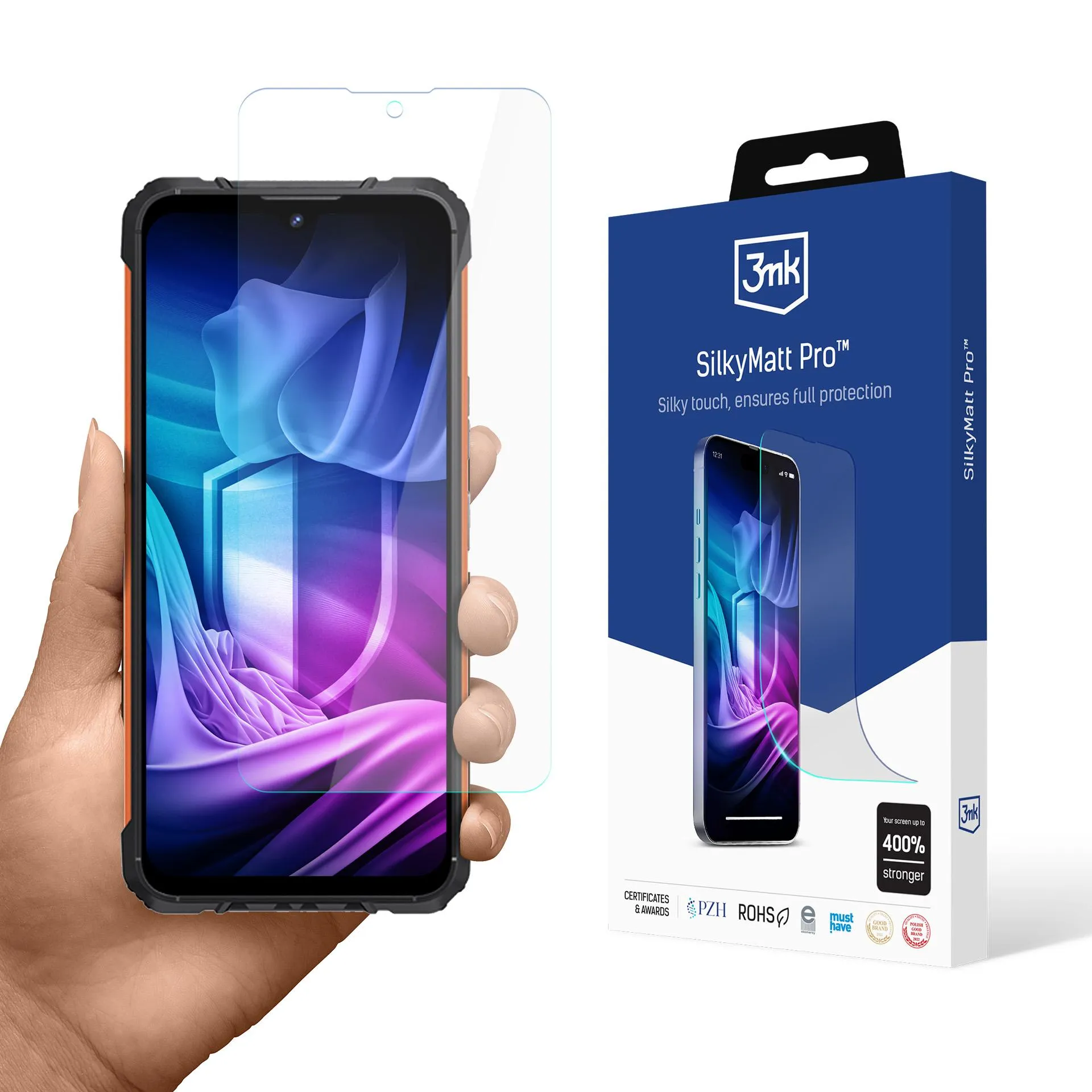 Matná fólia na Cubot KingKong Ace 2 - 3mk SilkyMatt Pro