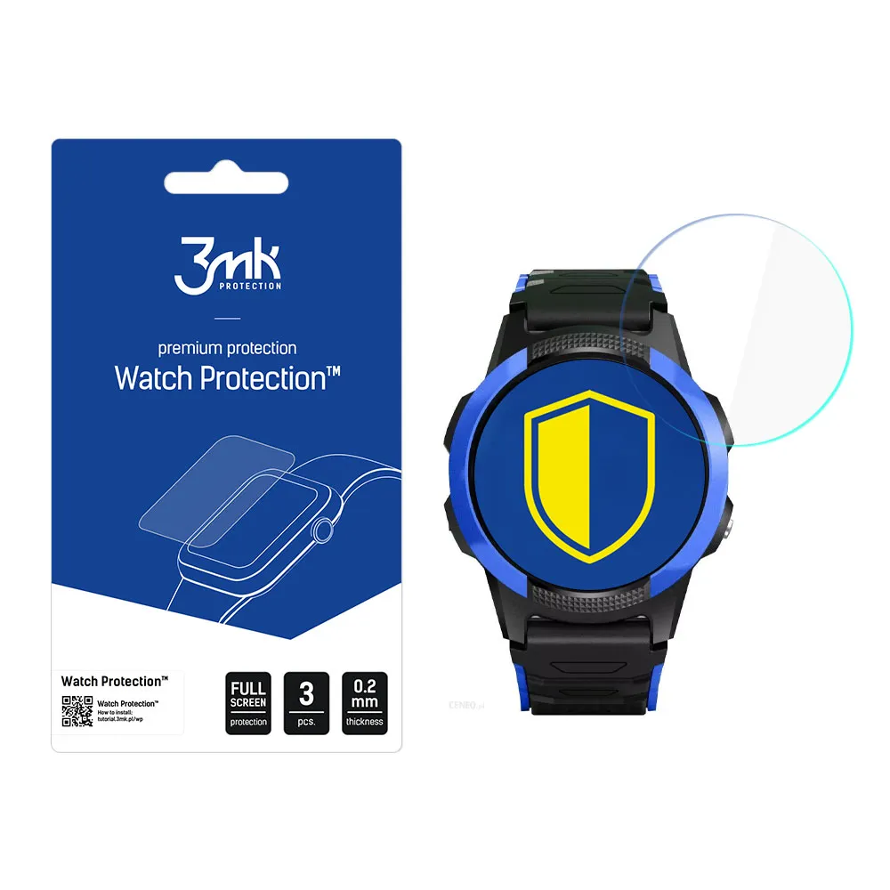 Ochranná fólia na displej smart hodiniek Garett Kids Focus 4G RT - 3mk Watch Protection