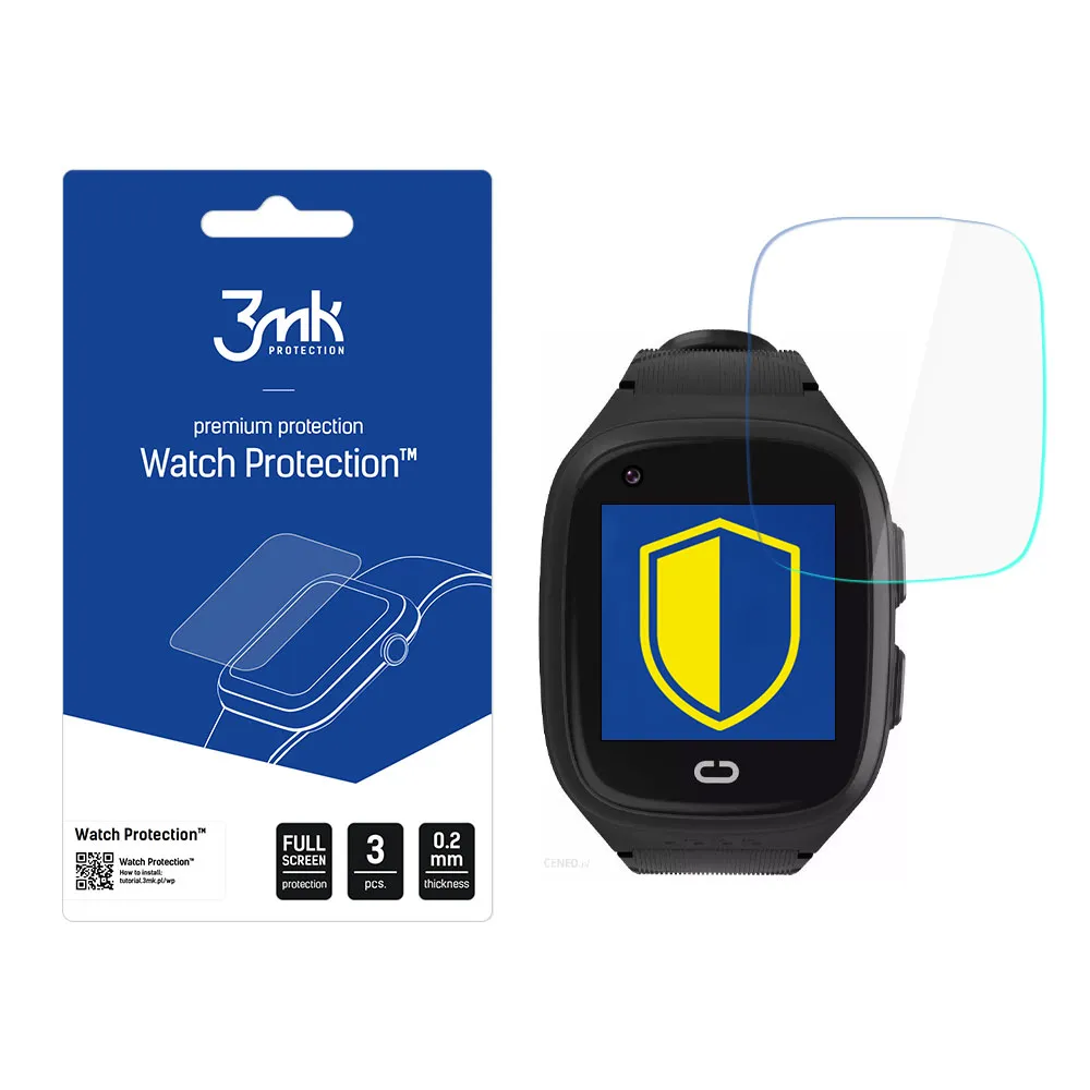 Ochranná fólia na displej smart hodiniek Garett Kids Rock 4G RT - 3mk Watch Protection