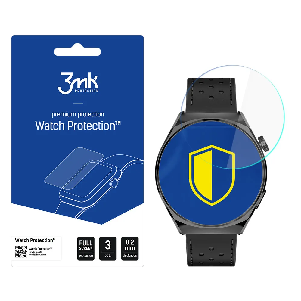 Ochranná fólia na displej smart hodiniek Garett V12 - 3mk Watch Protection