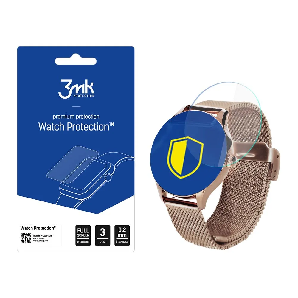 Ochranné sklo na displej smart hodinek Garett Viva - 3mk Watch Protection
