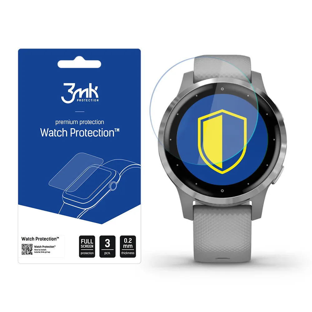 Ochranná fólia na displej smart hodiniek Garmin Vivoactive 4S - 3mk Watch Protection