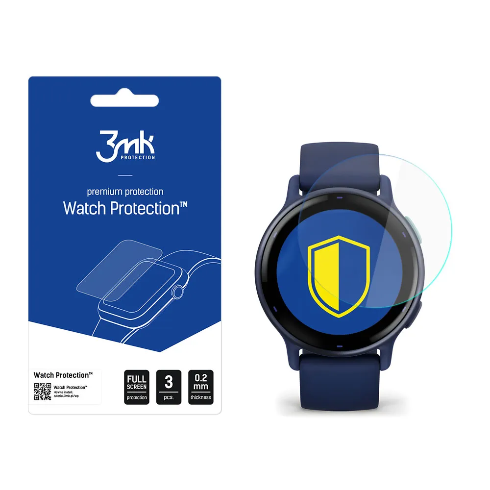Ochranná fólia na displej smart hodiniek Garmin Vivoactive 5 - 3mk Watch Protection