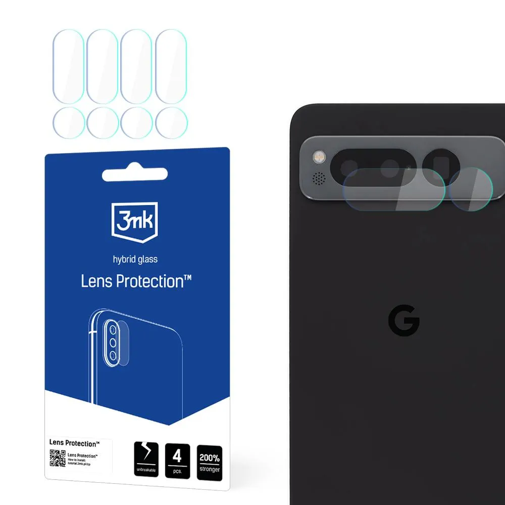 Sklo na objektív fotoaparátu pre Google Pixel Fold (front) - 3mk Lens Protection