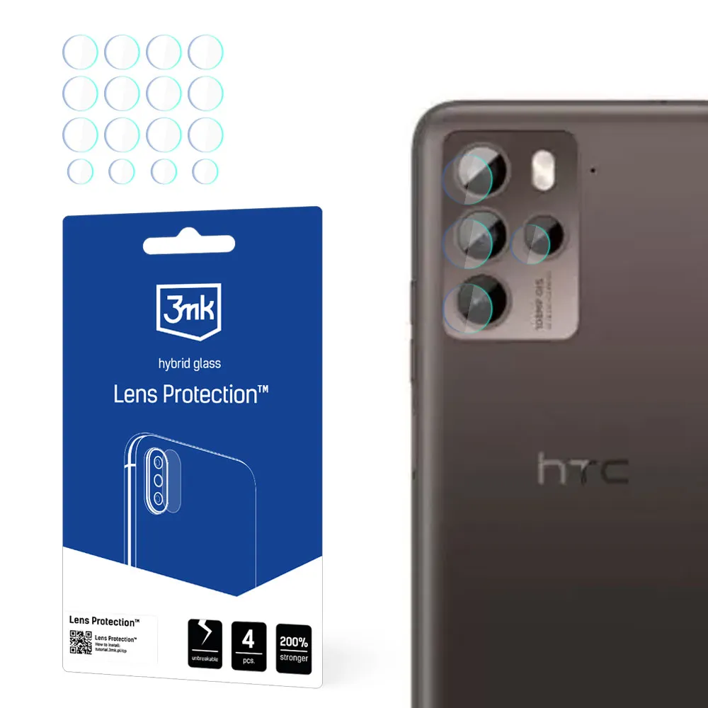 Sklo na objektív fotoaparátu pre HTC U23 Pro - 3mk Lens Protection