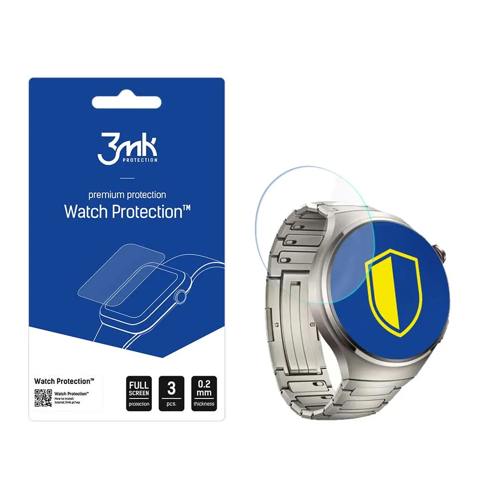 Ochranná fólia na displej smart hodiniek Huawei Watch 4 Pro - 3mk Watch Protection