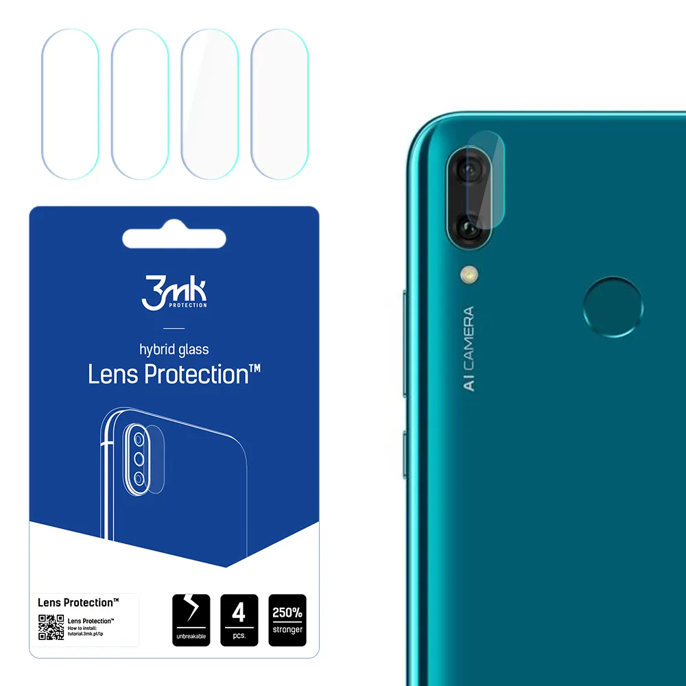 Sklo na objektív fotoaparátu pre Huawei Y9 2019 - 3mk Lens Protection