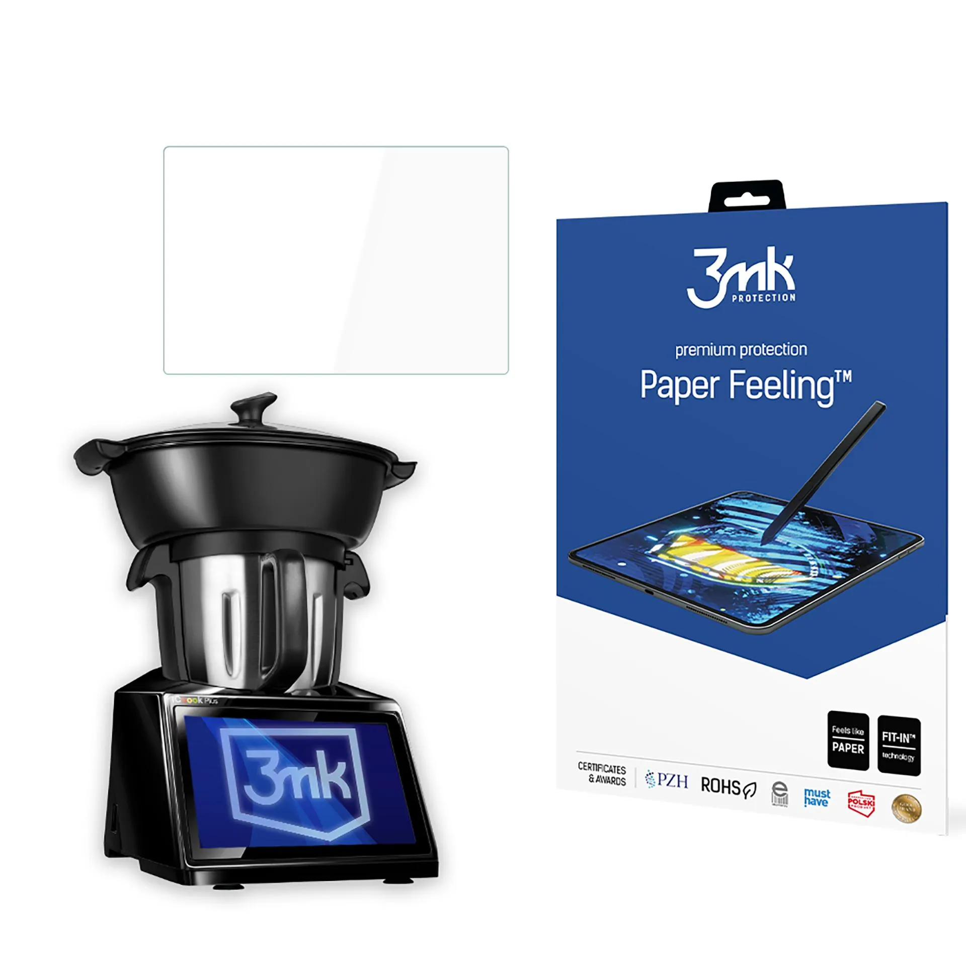Ochranná fólia na iCoook MRK-48 - 3mk Paper Feeling (2 ks)