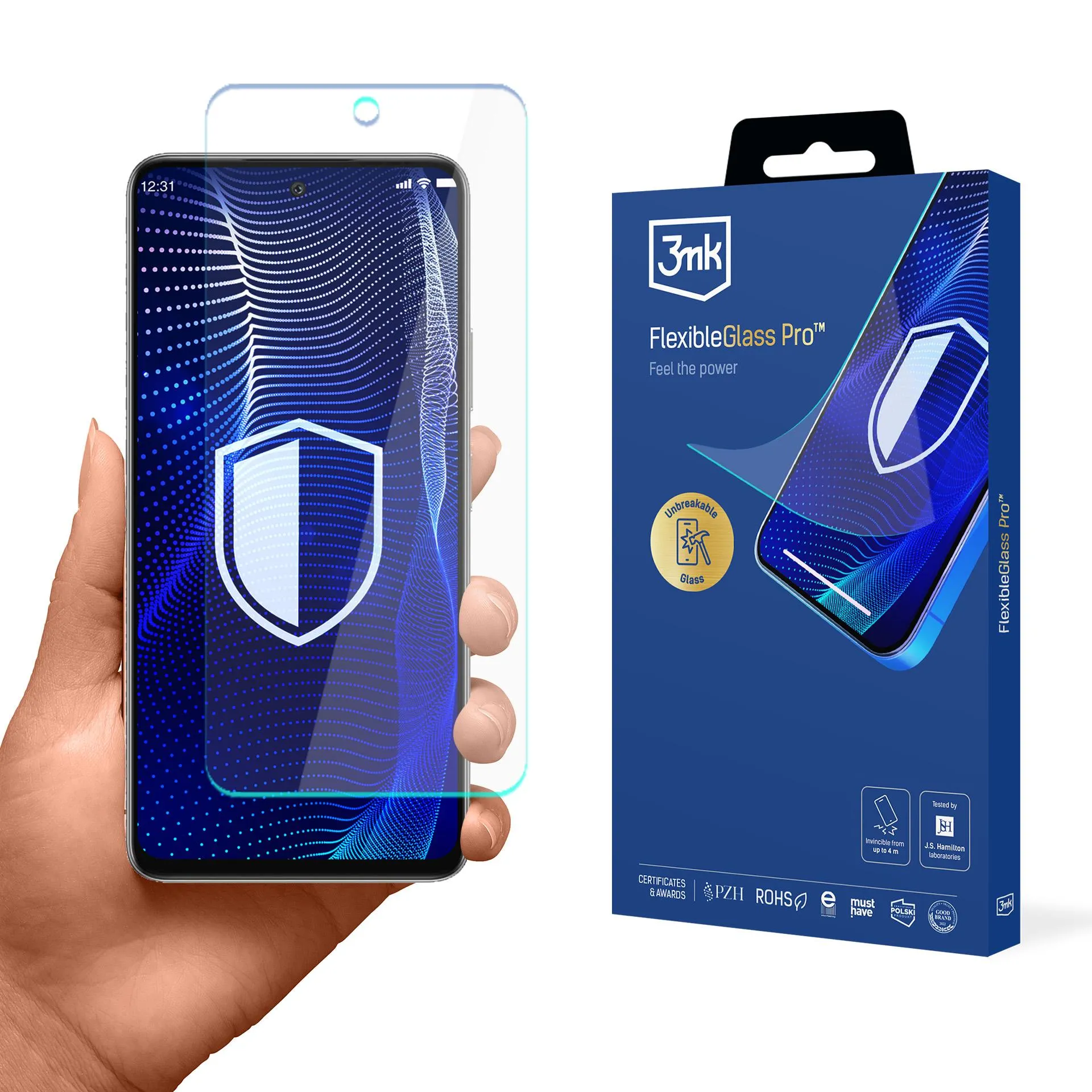 Nerozbitné sklo na Infinix Hot 50 4G - 3mk FlexibleGlass Pro