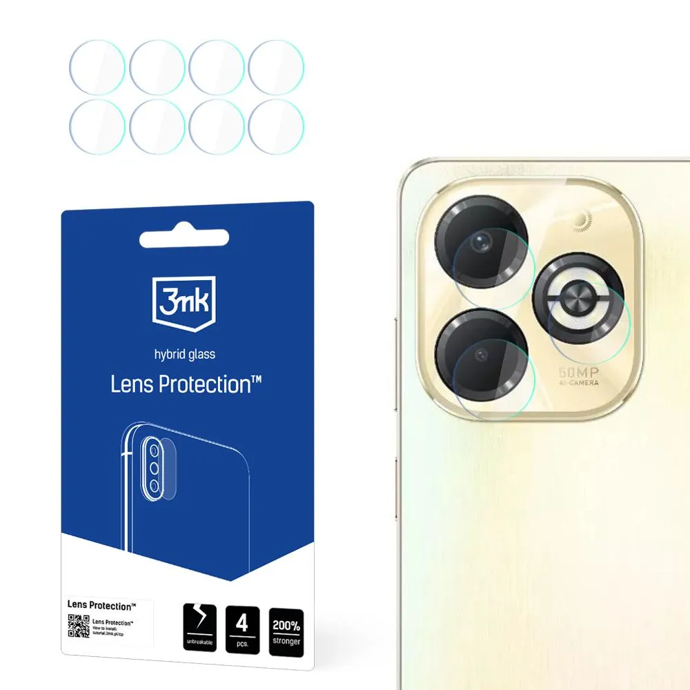 Sklo na objektív fotoaparátu pre Infinix Smart 8 Plus - 3mk Lens Protection