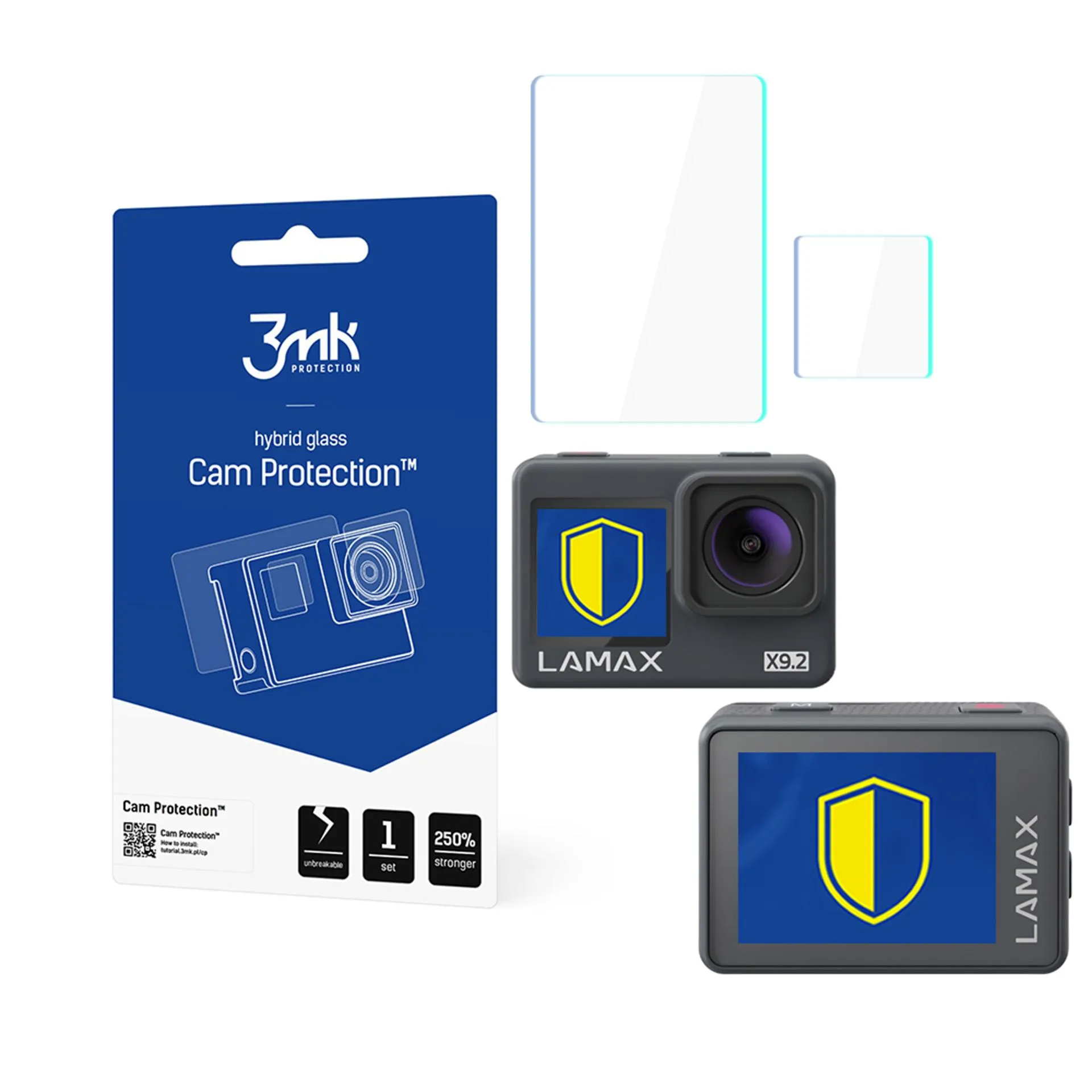 Ochranné sklo na Lamax X9.2 - 3mk Cam Protection