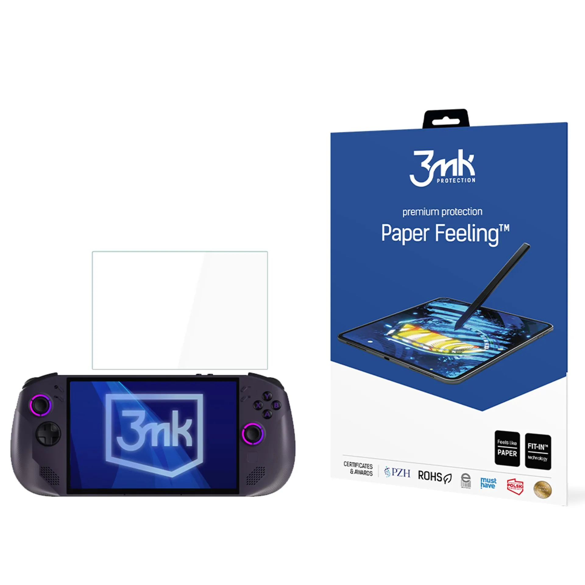 Ochranná fólia na Lenovo Legion Go S - 3mk Paper Feeling (2 ks)