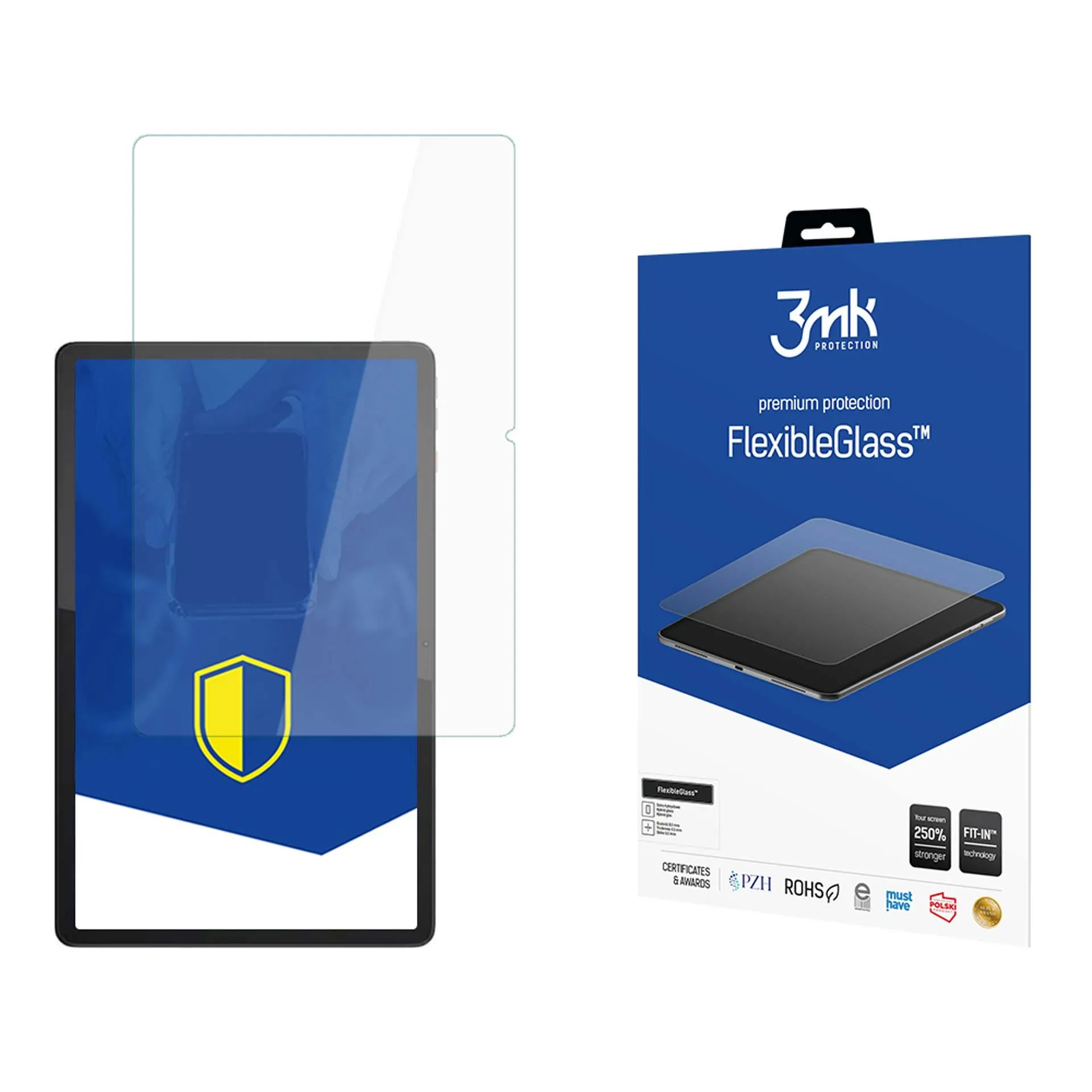 Nerozbitné hybridné sklo na Lenovo Tab K11 Plus - 3mk FlexibleGlass