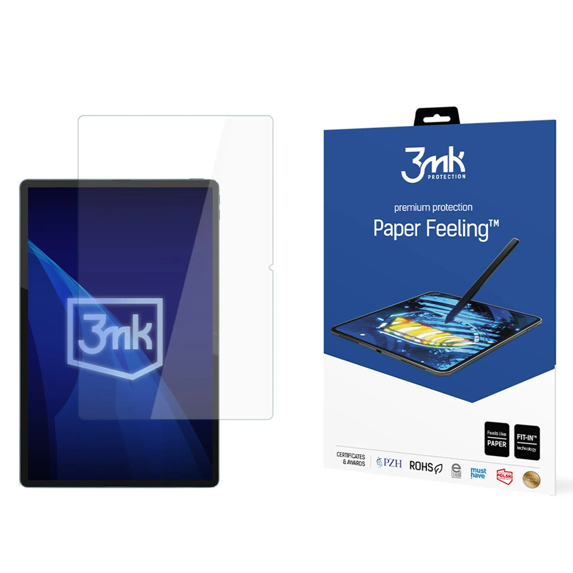 Ochranná fólia na Lenovo Yoga Tab Plus - 3mk Paper Feeling (2 ks)