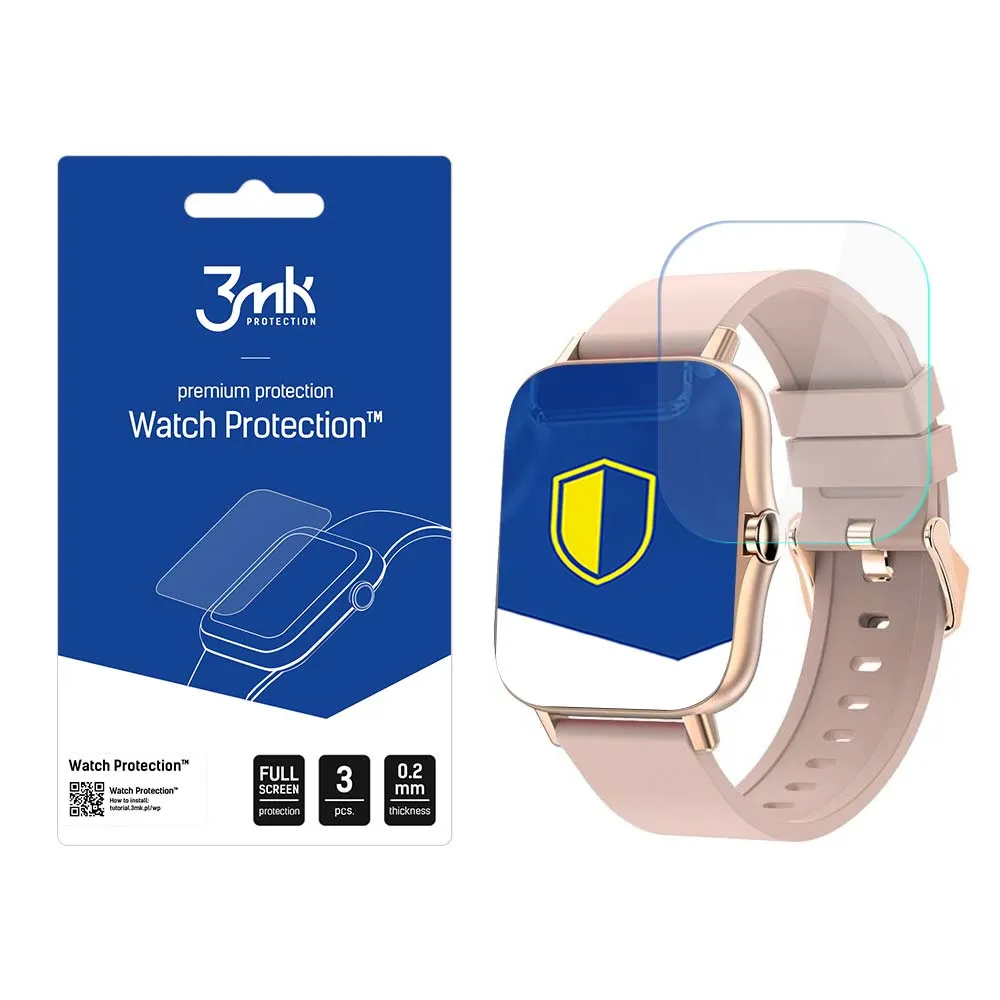 Ochranná fólia na displej smart hodiniek MAXCOM FW55 AURUM PRO - 3mk Watch Protection