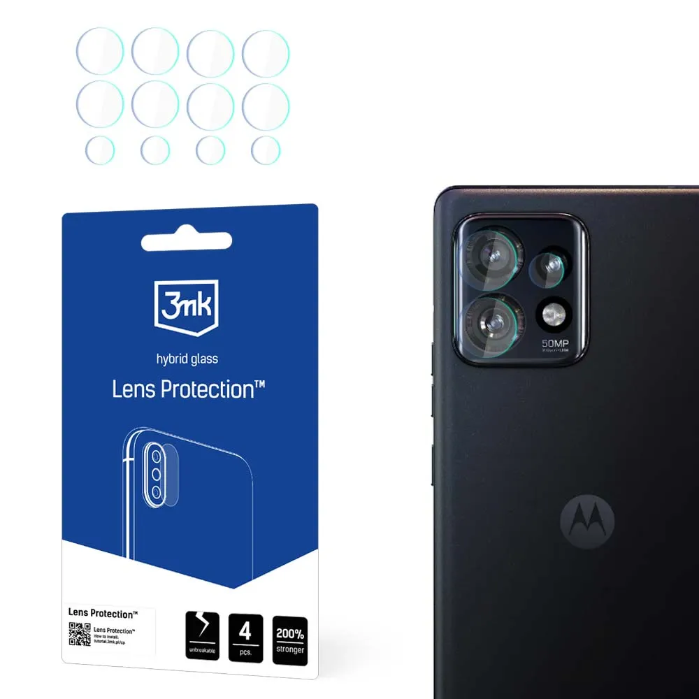 Sklo na objektív fotoaparátu pre Motorola Edge 40 Pro 5G - 3mk Lens Protection