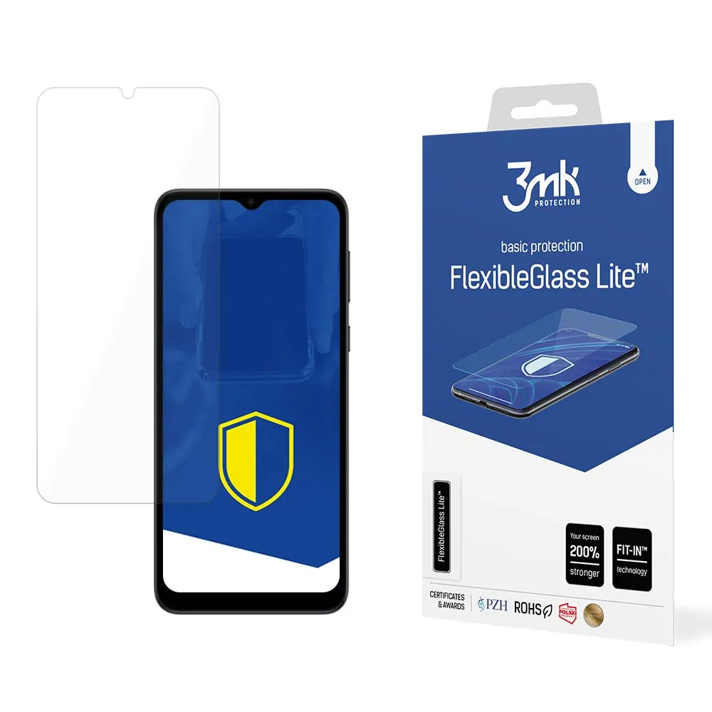 Niepękające szkło hybrydowe na Motorola Moto E13 - 3mk FlexibleGlass Lite