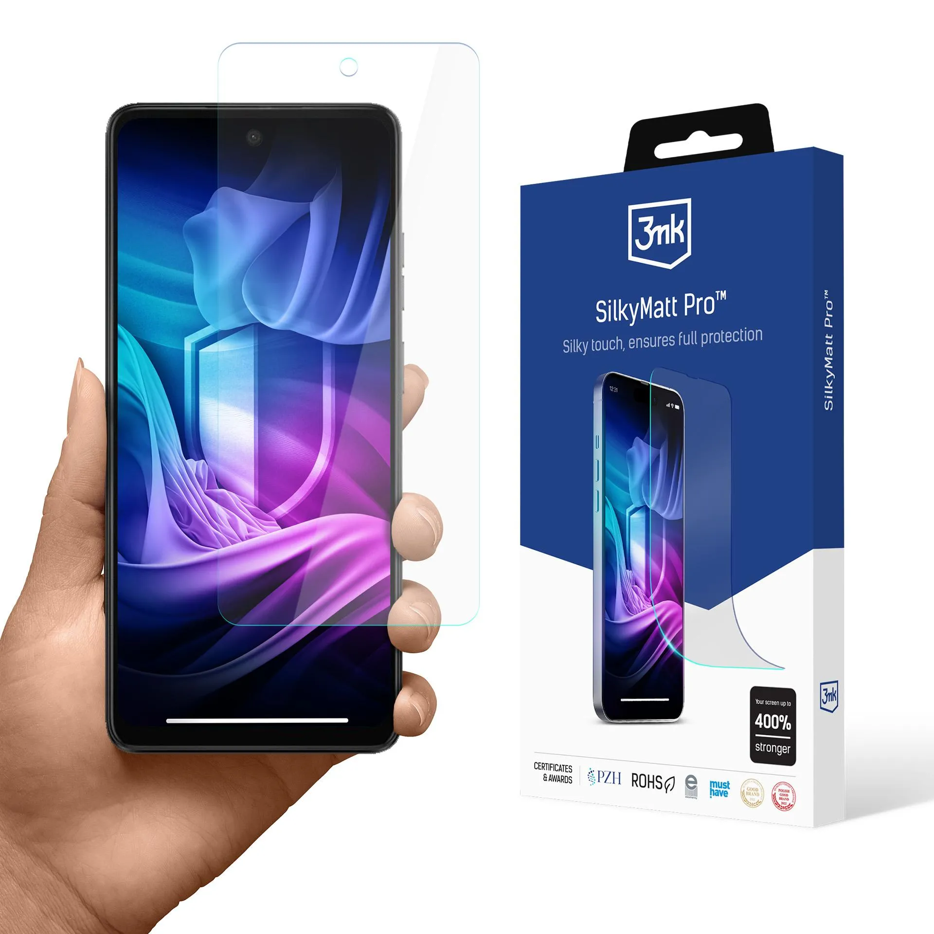 Matná fólia na Motorola Moto E14 - 3mk SilkyMatt Pro