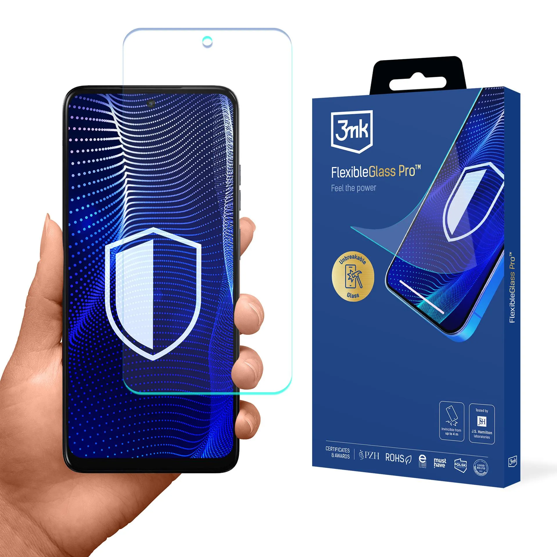 Nerozbitné sklo na Motorola Moto E15 - 3mk FlexibleGlass Pro