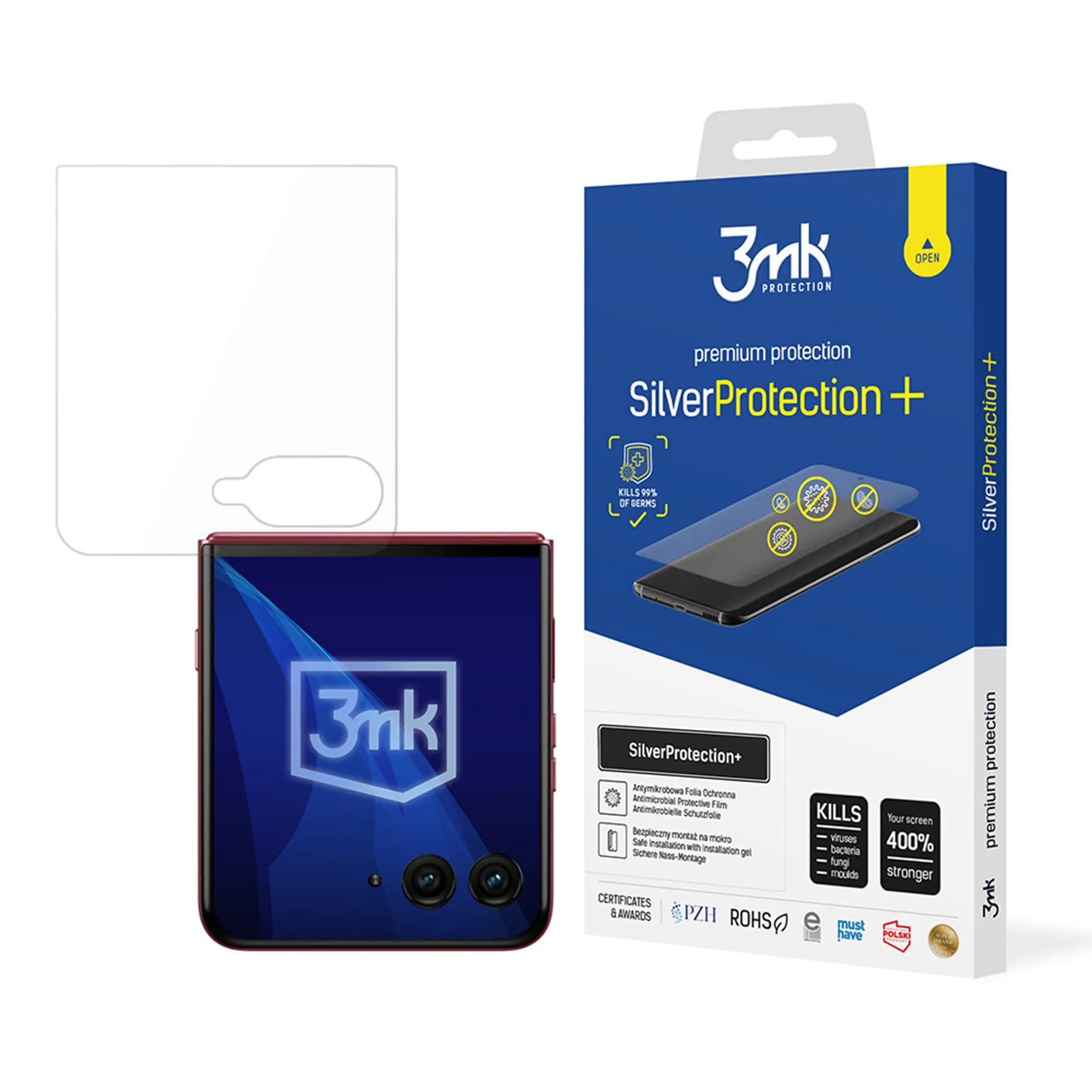 Antinárazová ochranná fólia na Motorola Razr 60 Ultra - 3mk SilverProtection+