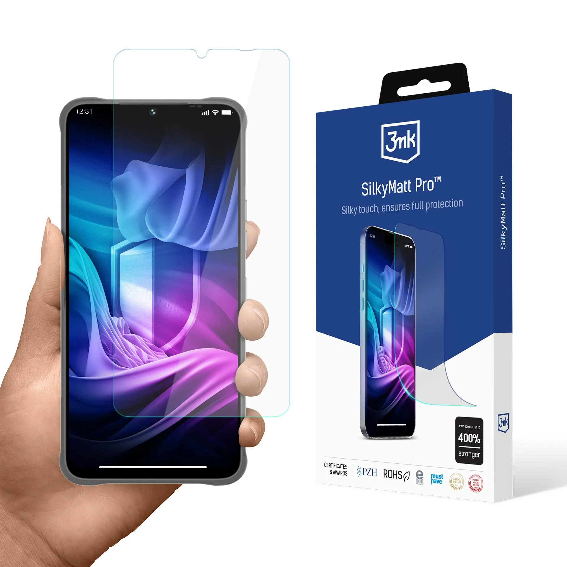 Matná fólia na MyPhone Hammer Blade Va 5G - 3mk SilkyMatt Pro