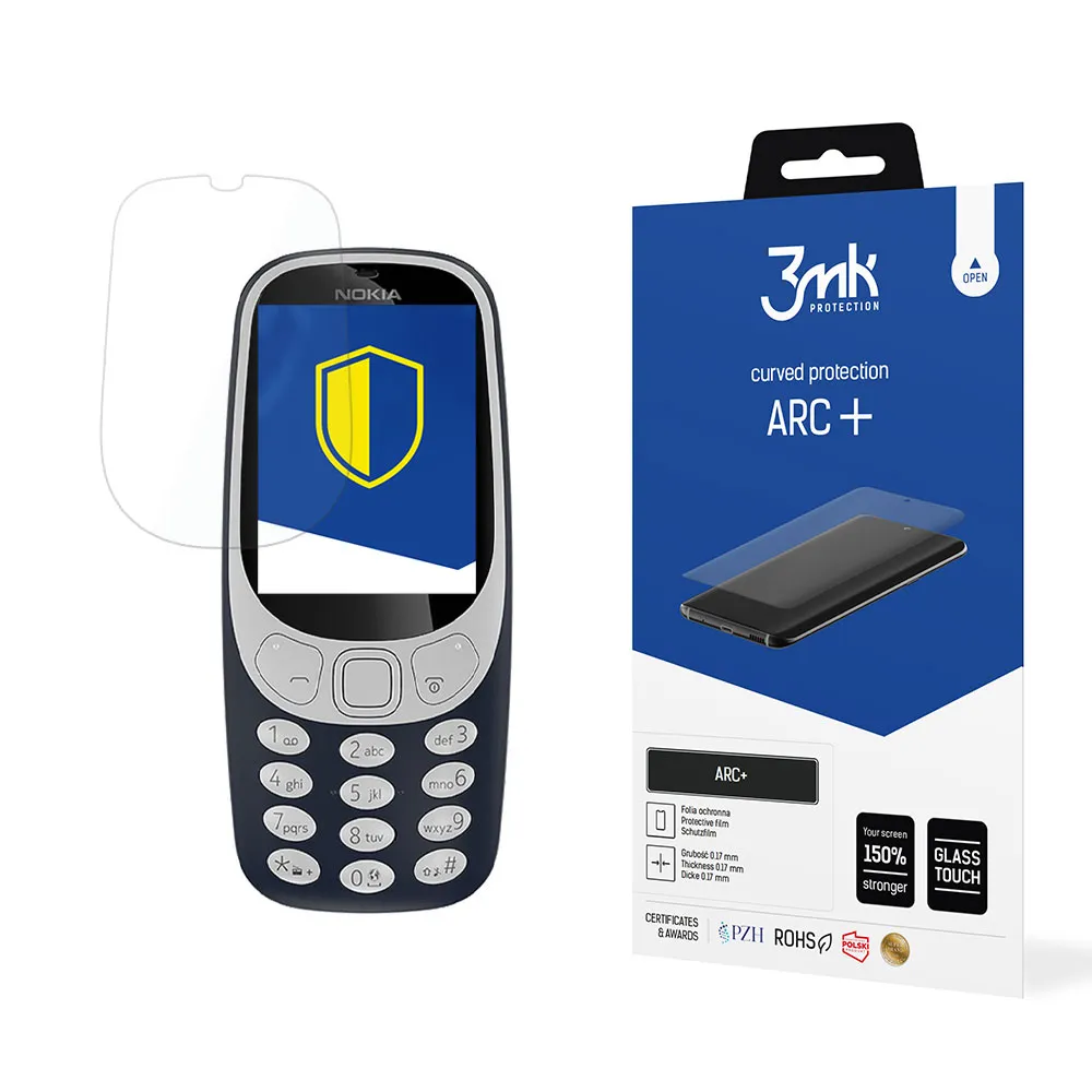 Ochranná fólia na Nokia 3310 2017 - 3mk ARC+