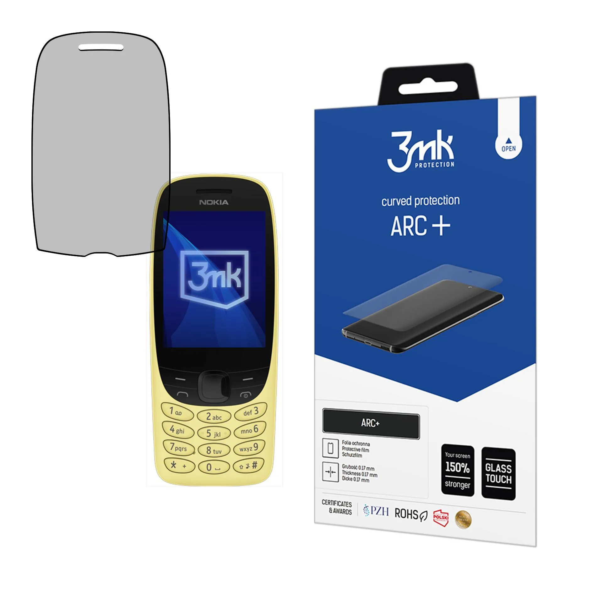 Ochranná fólia na Nokia 6310 (2024) - 3mk ARC+
