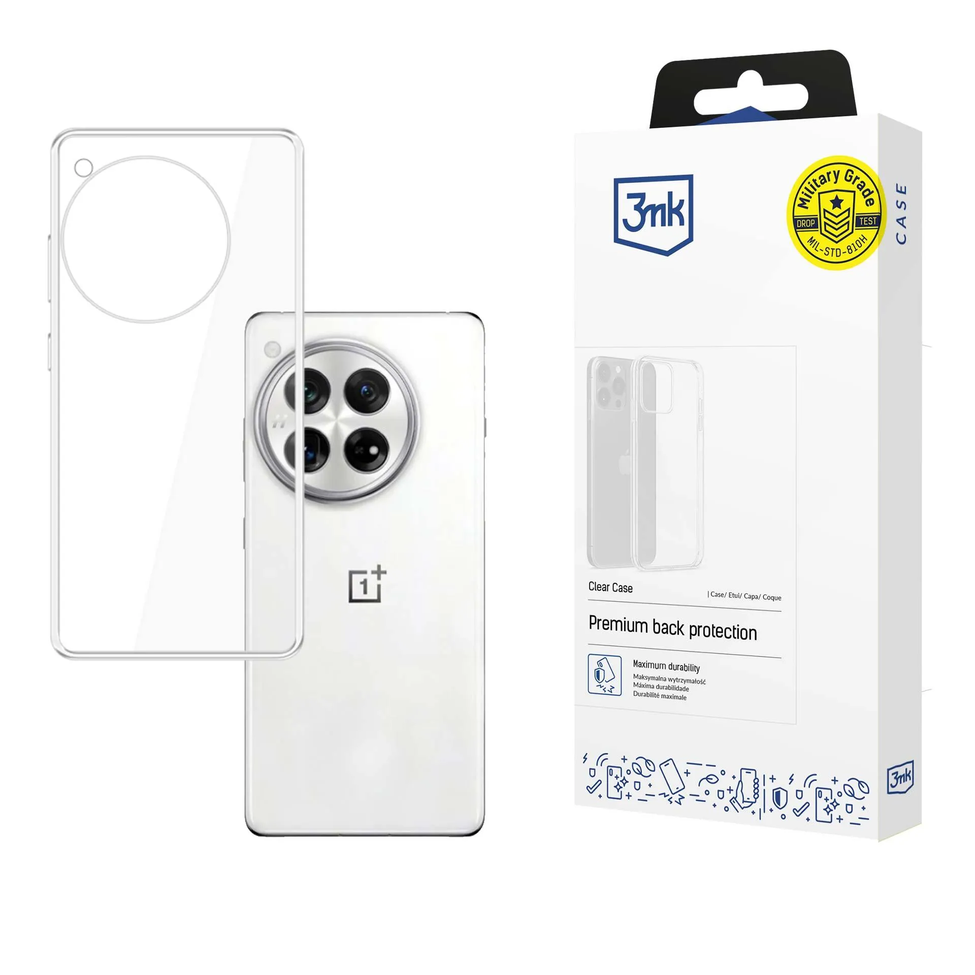 Puzdro na OnePlus 13 - 3mk Clear Case