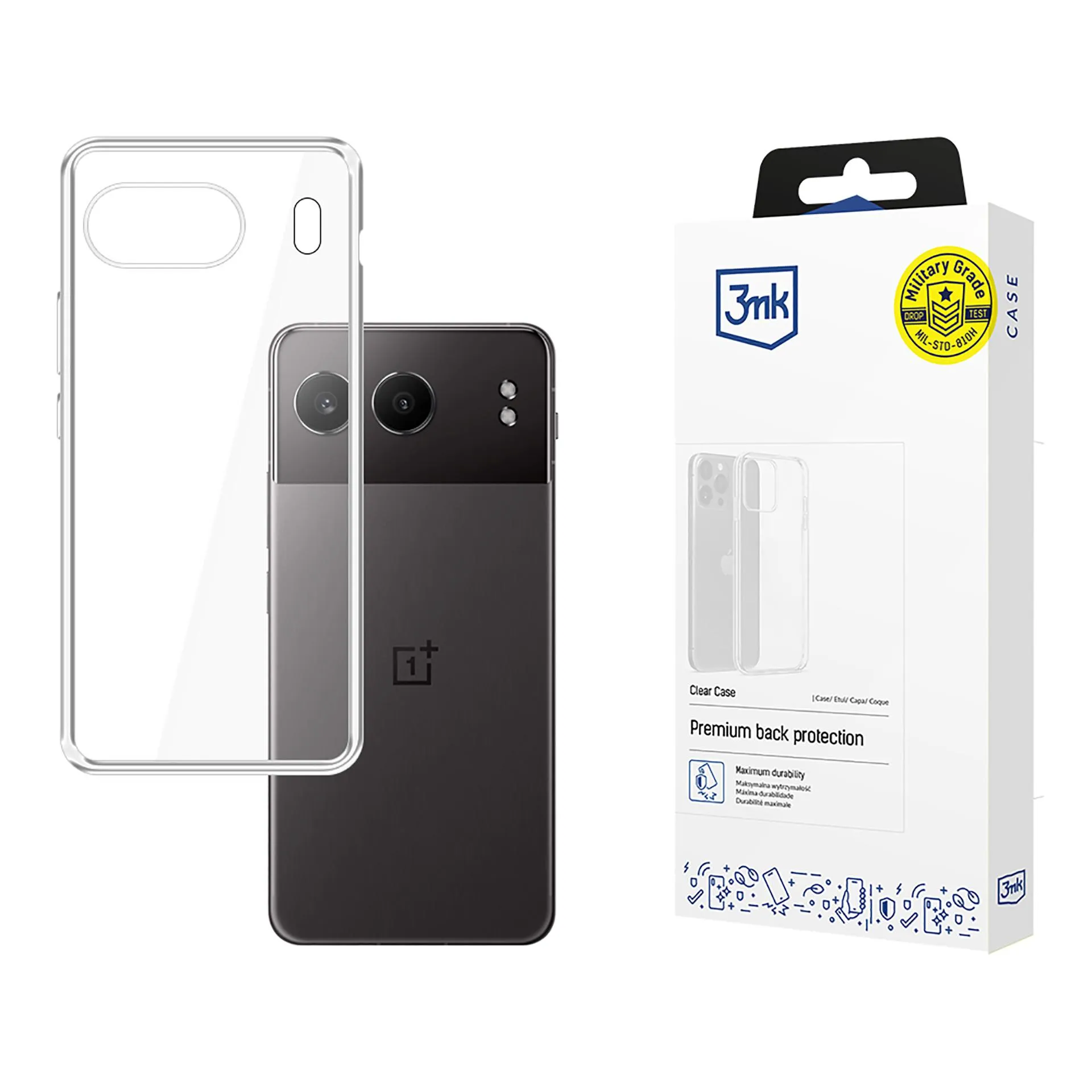 Puzdro na OnePlus Nord 4 - 3mk Clear Case